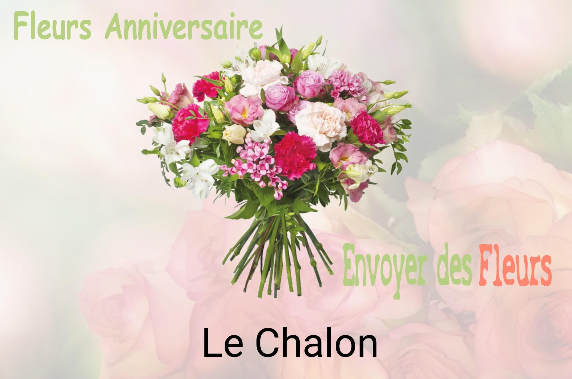 Bouquet de fleurs d’anniversaire livré à Le Chalon